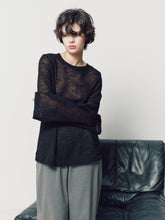 Завантажити фото у Галерею, Лонгслів прозорий 712025